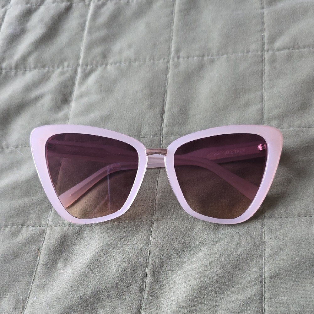 Quay Australia Lavender Cat-Eye Sunglasses